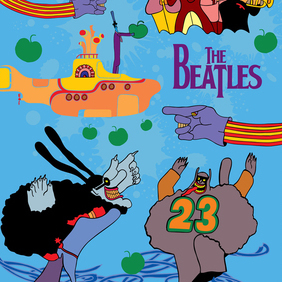Beatles Art - Kostenloses vector #220135